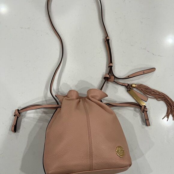 Vince Camuto Nella Hobo Shoulder Bag In Garden Rose EXCELLENT CONDITION - Picture 13 of 16